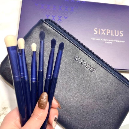 SIXPLUS ホワイトパール アイメイクブラシ 7本セット/SIXPLUS/メイクブラシの動画クチコミ2つ目
