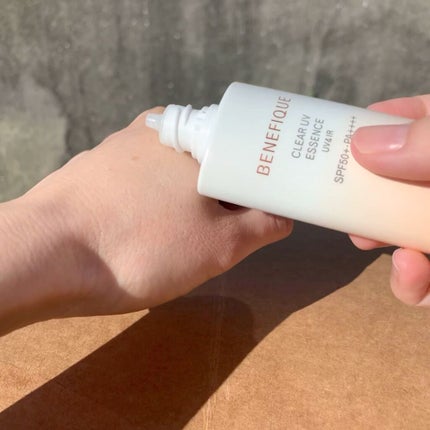 ベネフィーク クリア UV エッセンス(UV&IR)/BENEFIQUE/日焼け止めローションを使ったクチコミ(4枚目)