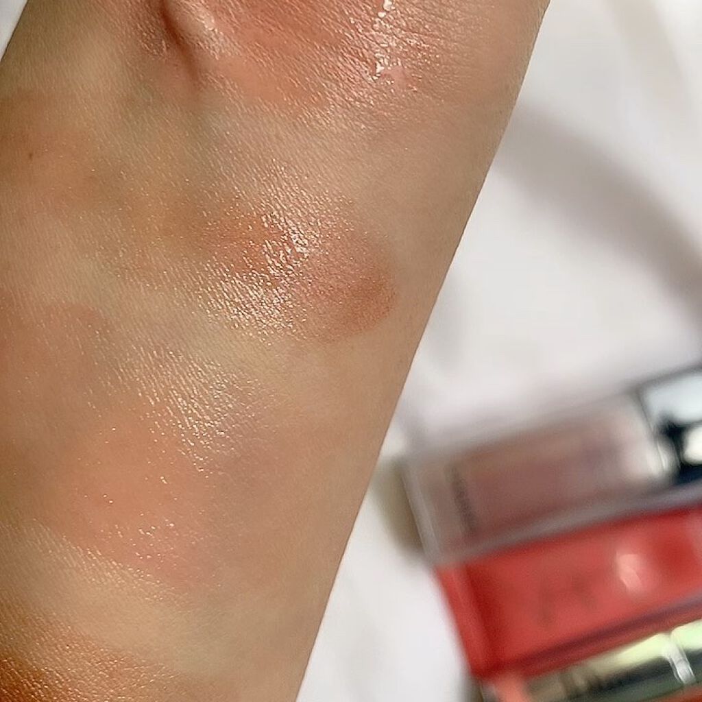 レ ベージュ オー ドゥ ブラッシュ/CHANEL/リキッドチークを使ったクチコミ（2枚目）