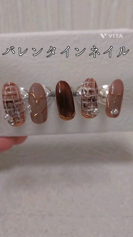 ジェルネイル(ライト対応)/セリア/ジェルネイルの人気ショート動画