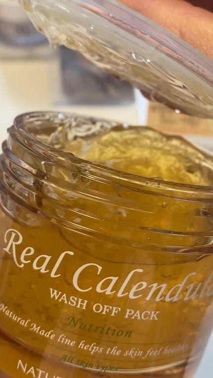 リアル カレンデュラ ウォッシュ オフ パック/ネイチャーリパブリック/洗い流すパック・マスクの人気ショート動画