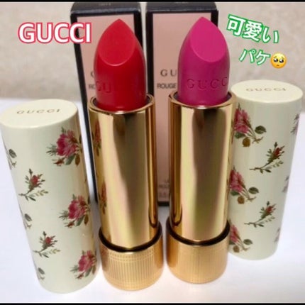 グッチ ルージュ ア レーヴル ヴォワル/GUCCI beauty/口紅を使ったクチコミ(1枚目)