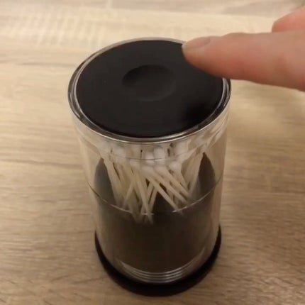 プッシュ式綿棒ケース/DAISO/その他を使ったクチコミ(2枚目)