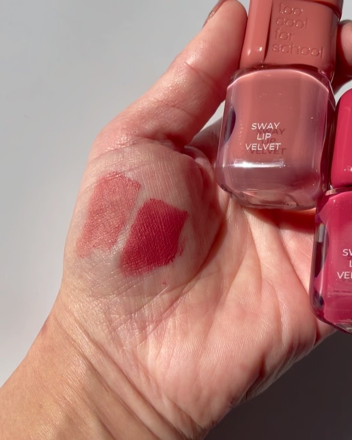 スウェイリップベルベット/too cool for school/リップティントを使ったクチコミ（2枚目）