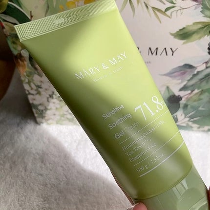 Sensitive Soothing Gel Cream/MARY&MAY/フェイスクリームを使ったクチコミ(1枚目)
