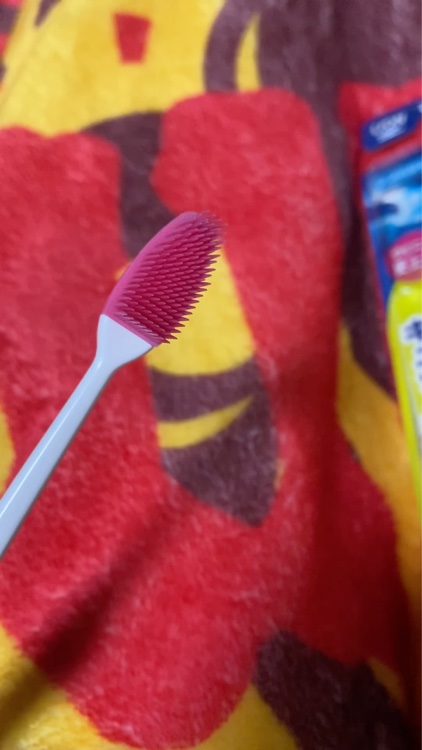 クリニカPRO ラバーヘッド 超コンパクト/ライオン/歯ブラシを使ったクチコミ（2枚目）