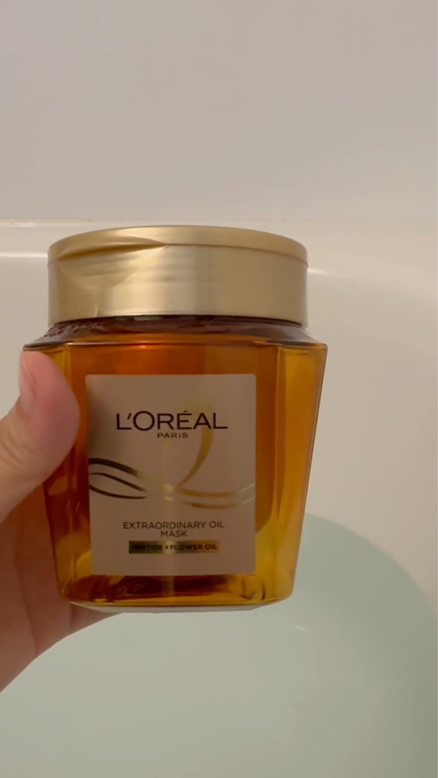 エクストラオーディナリー オイル ヘアマスク/ロレアル パリ/ヘアマスク・ヘアパックを使ったクチコミ（2枚目）