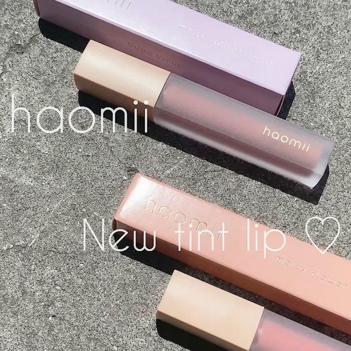 Melty flower lip tint/haomii/口紅を使ったクチコミ（2枚目）