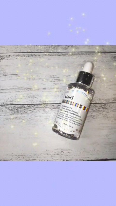 フレッシュリージュースドビタミンドロップ(35ml)/Klairs/美容液を使ったクチコミ（1枚目）