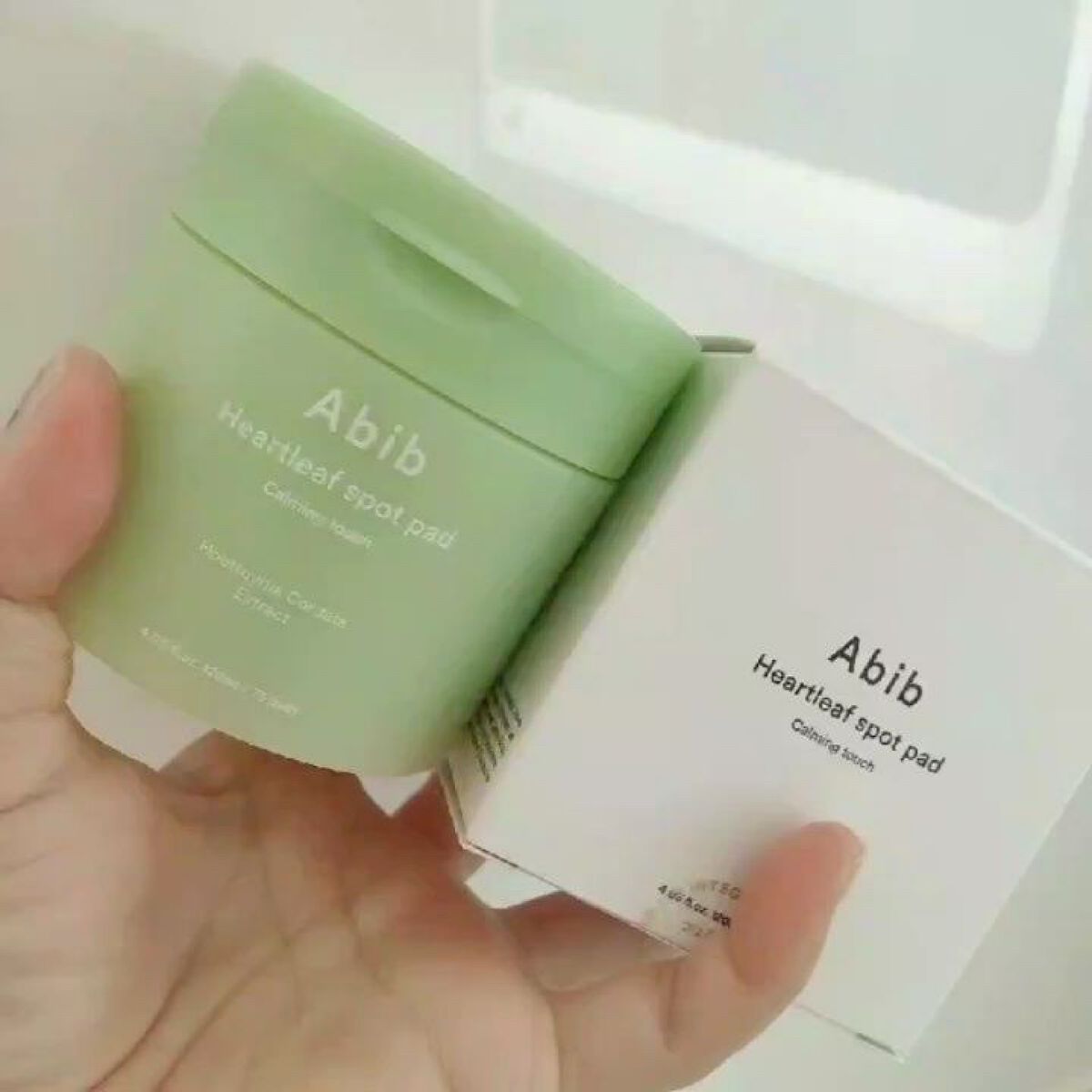 ドクダミカーミングタッチスポットパッド/Abib /トナーパッドを使ったクチコミ（3枚目）