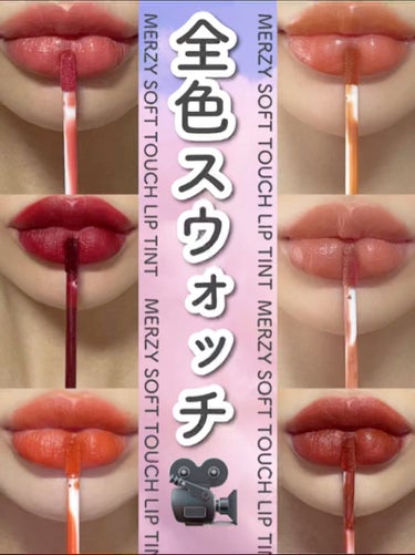 Soft touch lip tint/MERZY/口紅の動画クチコミ1つ目