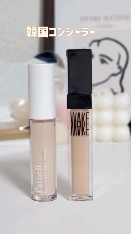 ディファイニングカバーコンシーラー/wakemake/リキッドコンシーラーの動画クチコミ4つ目