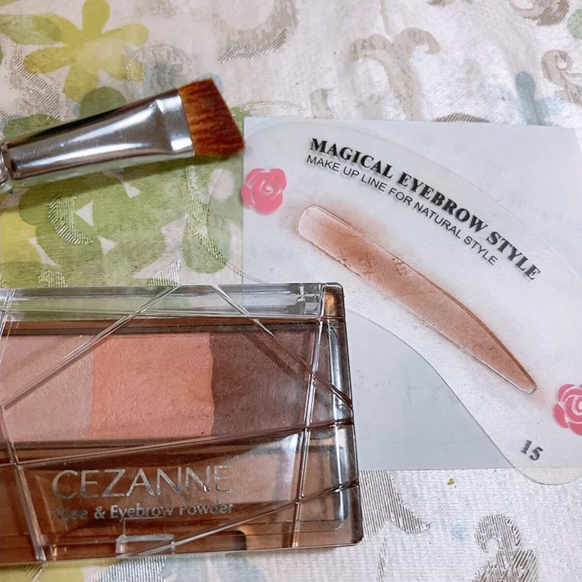 アイブロウテンプレート/セリア/その他アイブロウの動画クチコミ2つ目