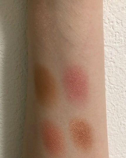 ティックルドピーチ ミニ アイシャドウ パレット/Too Faced/アイシャドウパレットを使ったクチコミ(4枚目)