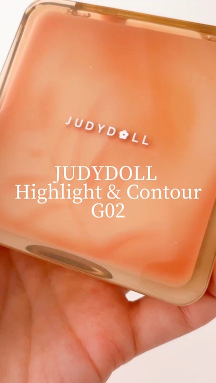 JUDYDOLL メリハリマスターパレット/JUDYDOLL/パウダーハイライトの人気ショート動画