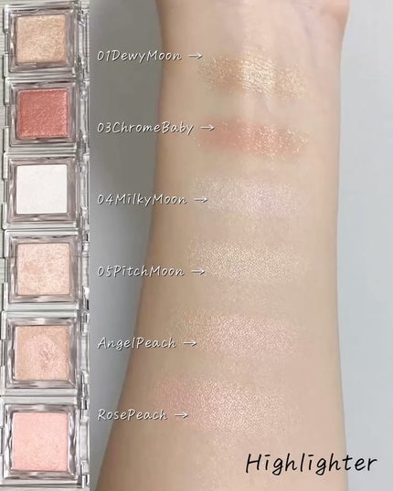 ハイライター/Glint/パウダーハイライトを使ったクチコミ(7枚目)