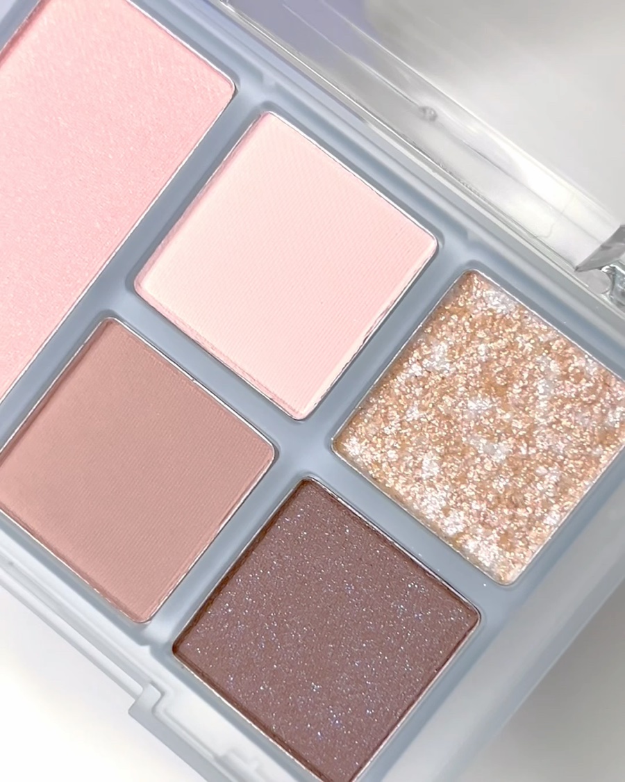 オールラウンドアイパレット 05 ローズファズ/hince/マルチパレットを使ったクチコミ（2枚目）