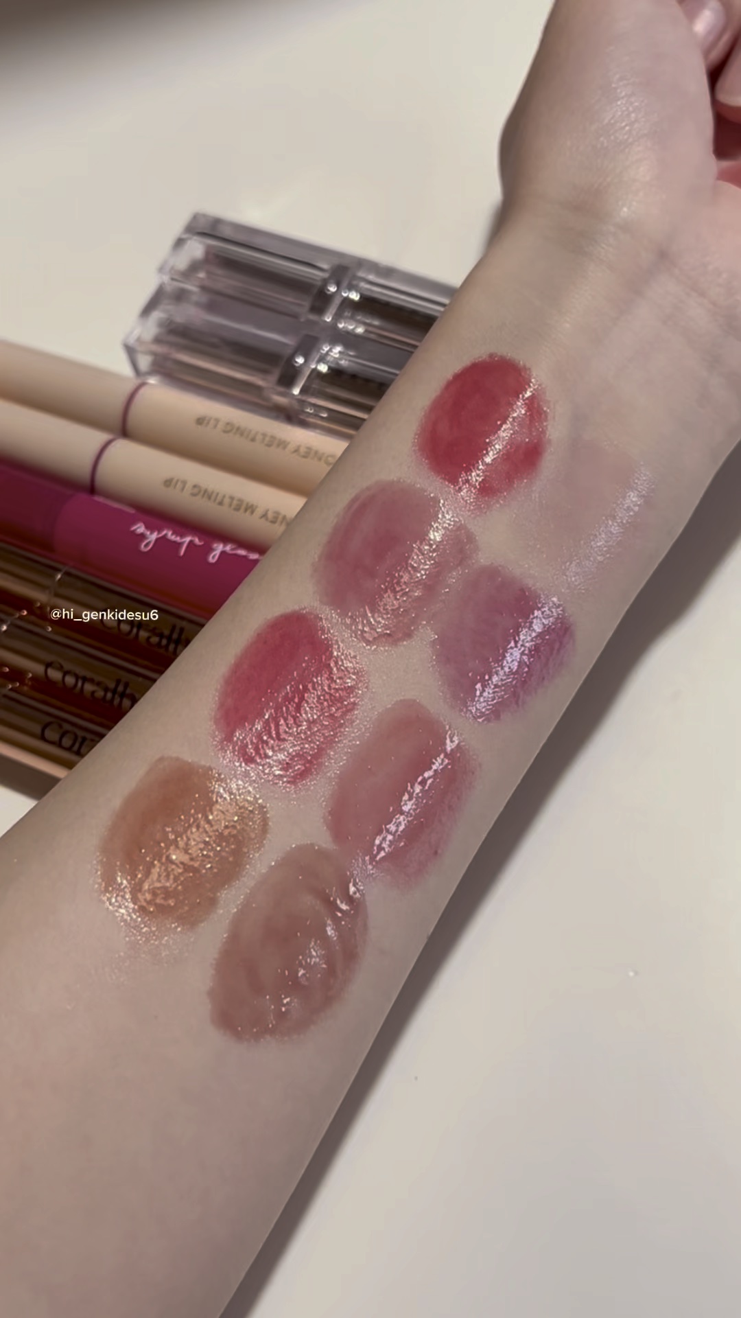 Lシロップグロッシーバーム/ETUDE/口紅を使ったクチコミ（1枚目）