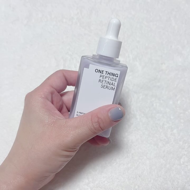 ペプチドレチナールクリーム/ONE THING/フェイスクリームの動画クチコミ1つ目