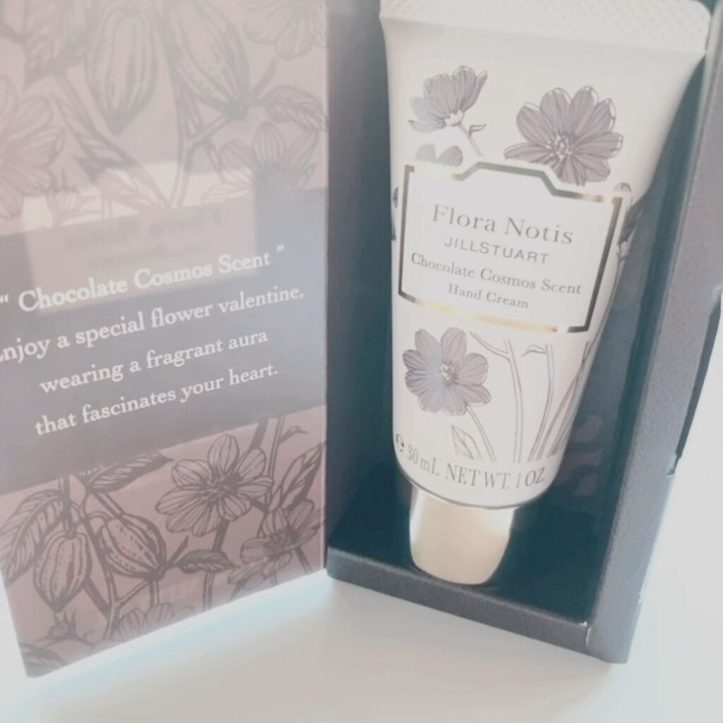 チョコレートコスモス ハンドクリーム/Flora Notis JILL STUART/ハンドクリームを使ったクチコミ（1枚目）