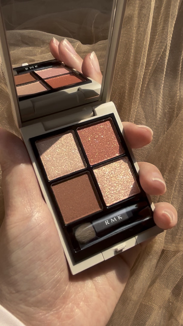 RMK シンクロマティック アイシャドウパレット/RMK/アイシャドウパレットを使ったクチコミ（1枚目）