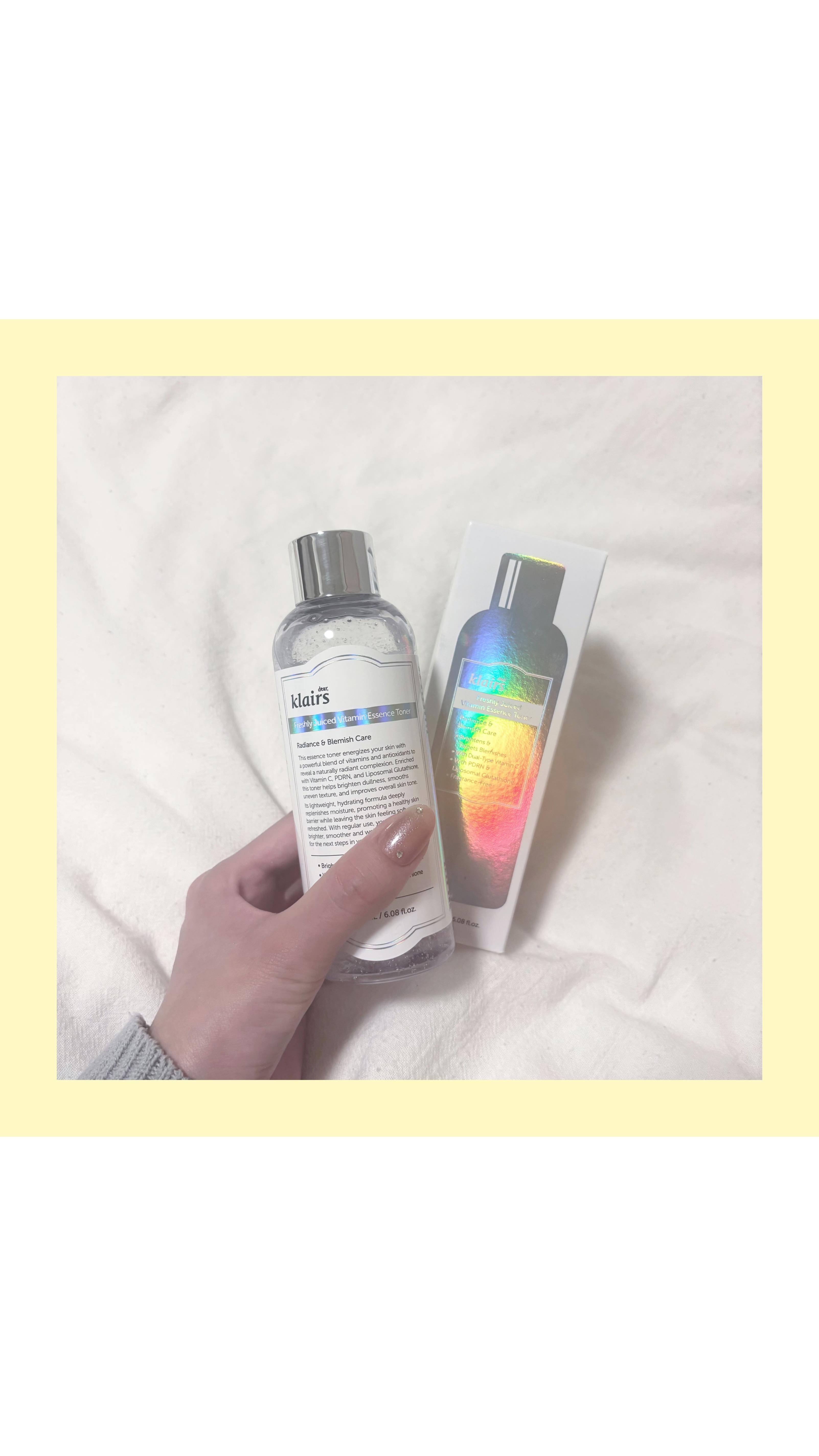 フレッシュリージュースドビタミンドロップ(35ml)/Klairs/美容液を使ったクチコミ（1枚目）