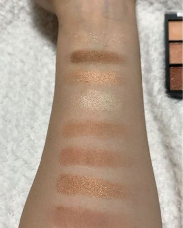 UR GLAM　BLOOMING EYE COLOR PALETTE/U R GLAM/アイシャドウパレットを使ったクチコミ（4枚目）