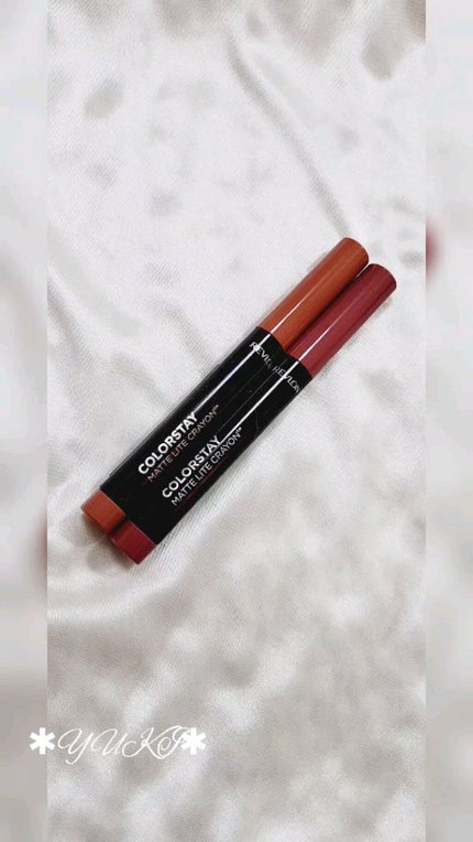 レブロン カラーステイ マット ライト クレヨン/REVLON/口紅の人気ショート動画