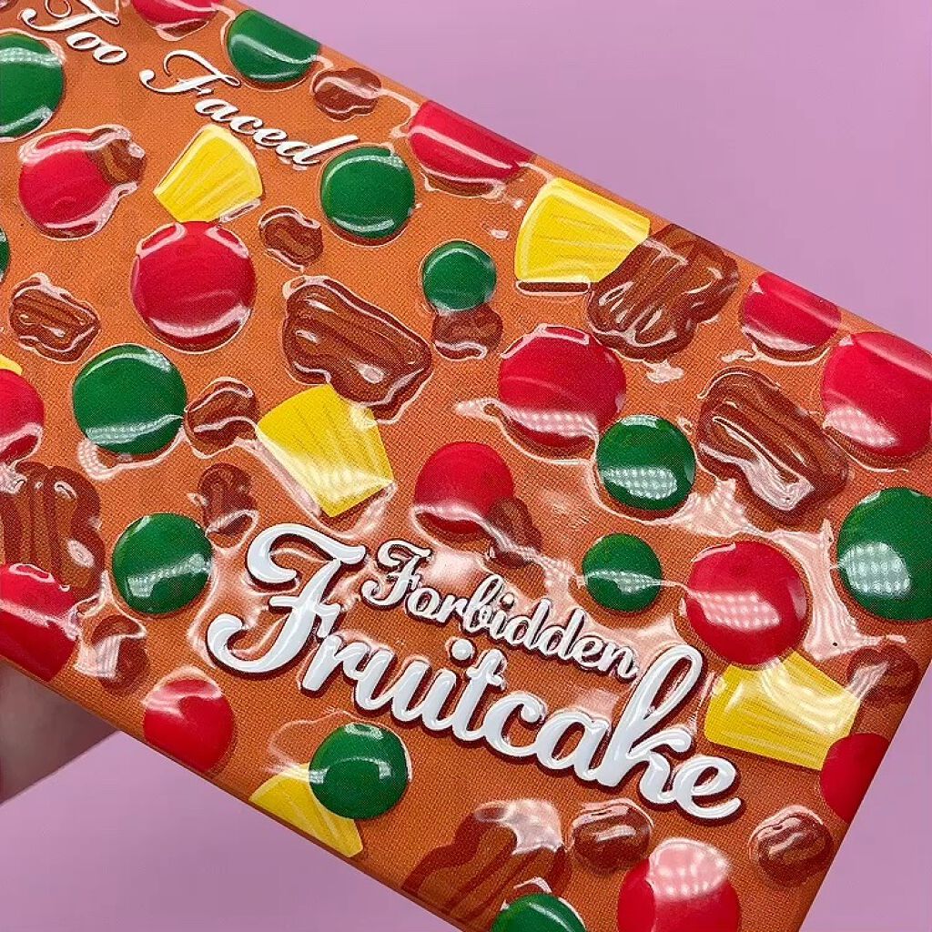  フォビドゥン フルーツケーキ ミニ アイシャドウ パレット/Too Faced/アイシャドウパレットの動画クチコミ2つ目