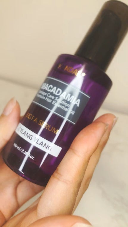 クンダル マカダミア ウルトラヘアセラム /KUNDAL/ヘアオイルの人気ショート動画