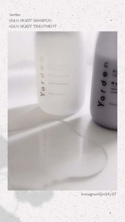 アクアモイストシャンプー/トリートメント/yaden/市販シャンプーの人気ショート動画