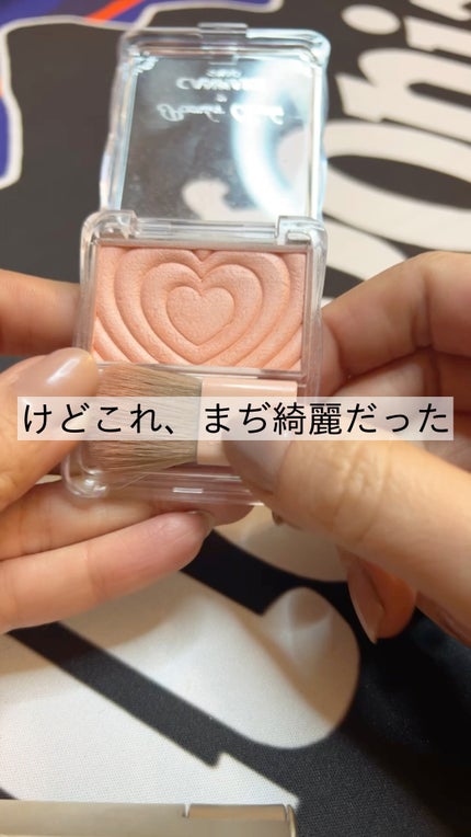 パウダーチークス/キャンメイク/パウダーチークを使ったクチコミ(1枚目)