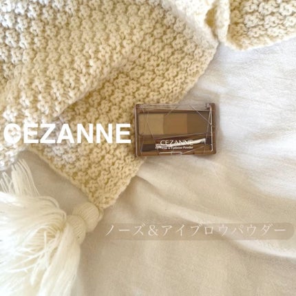 ノーズ&アイブロウパウダー/CEZANNE/パウダーアイブロウの人気ショート動画