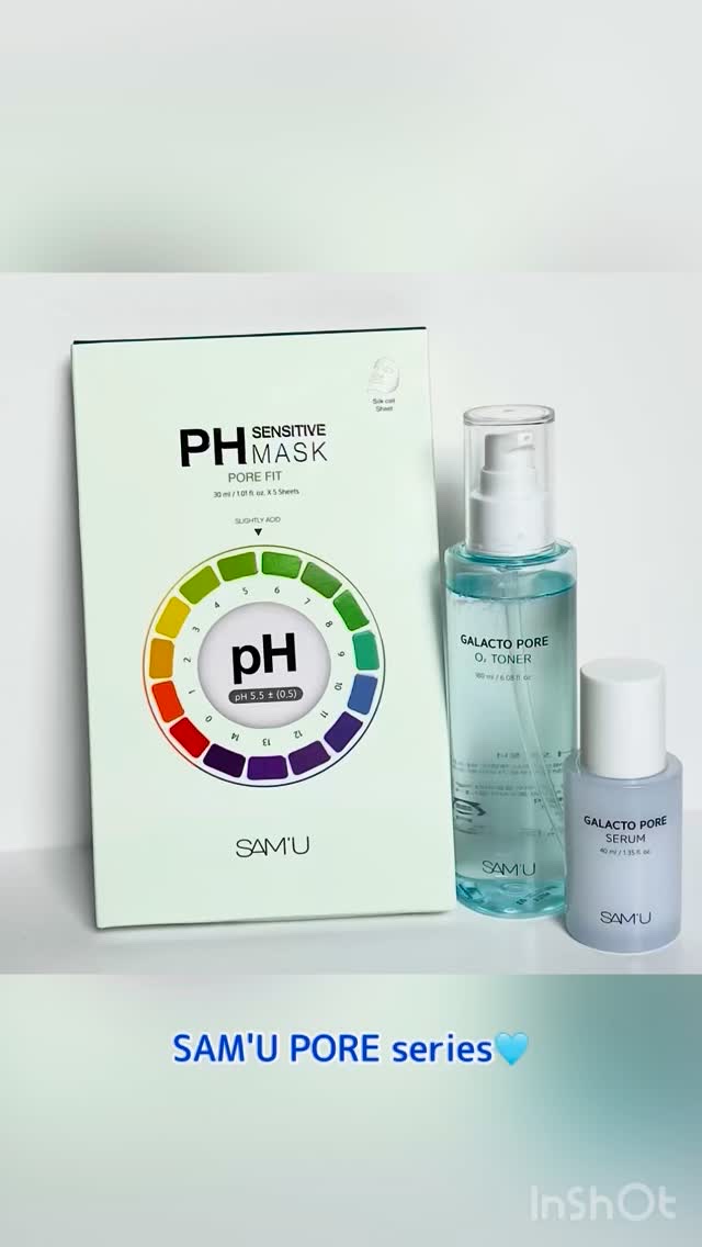 PHセンシティブマスク ポアフィット/SAM'U/シートマスク・パックの人気ショート動画
