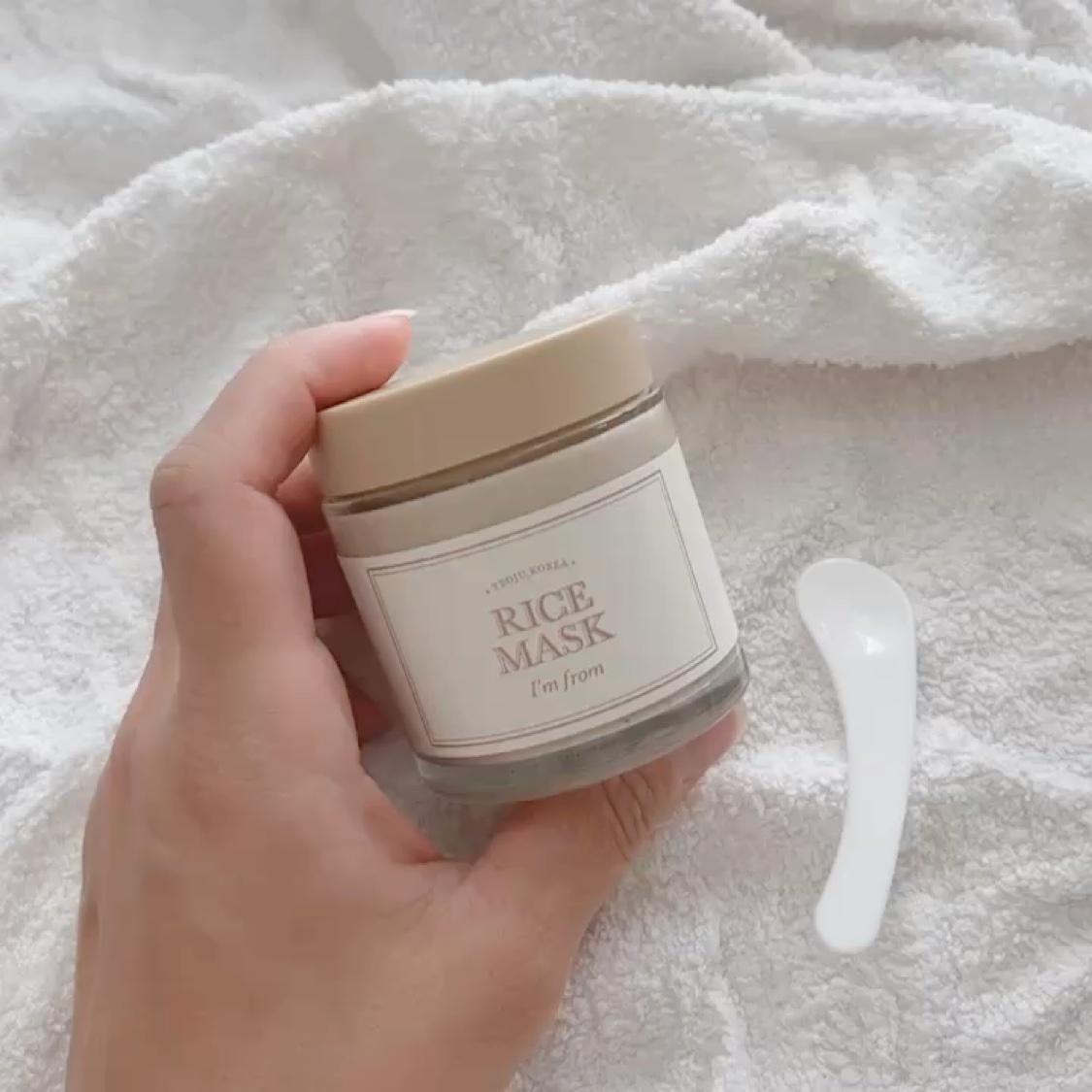 RICE MASK/I'm from/洗い流すパック・マスクを使ったクチコミ（2枚目）