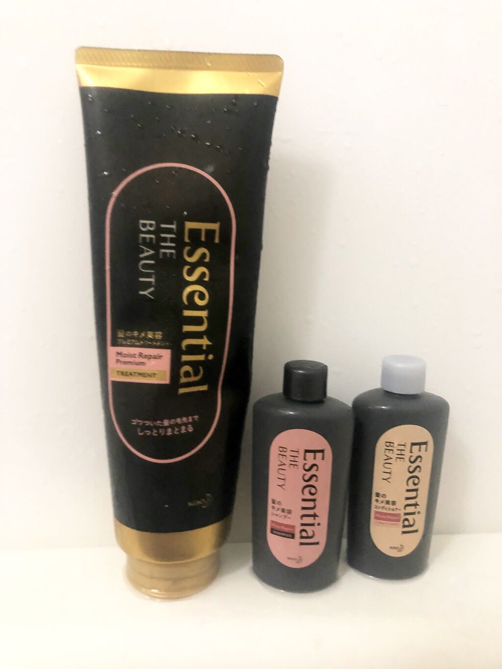 THE BEAUTY 髪のキメ美容シャンプー／コンディショナー＜モイストリペア＞	/エッセンシャル/市販シャンプーを使ったクチコミ（1枚目）