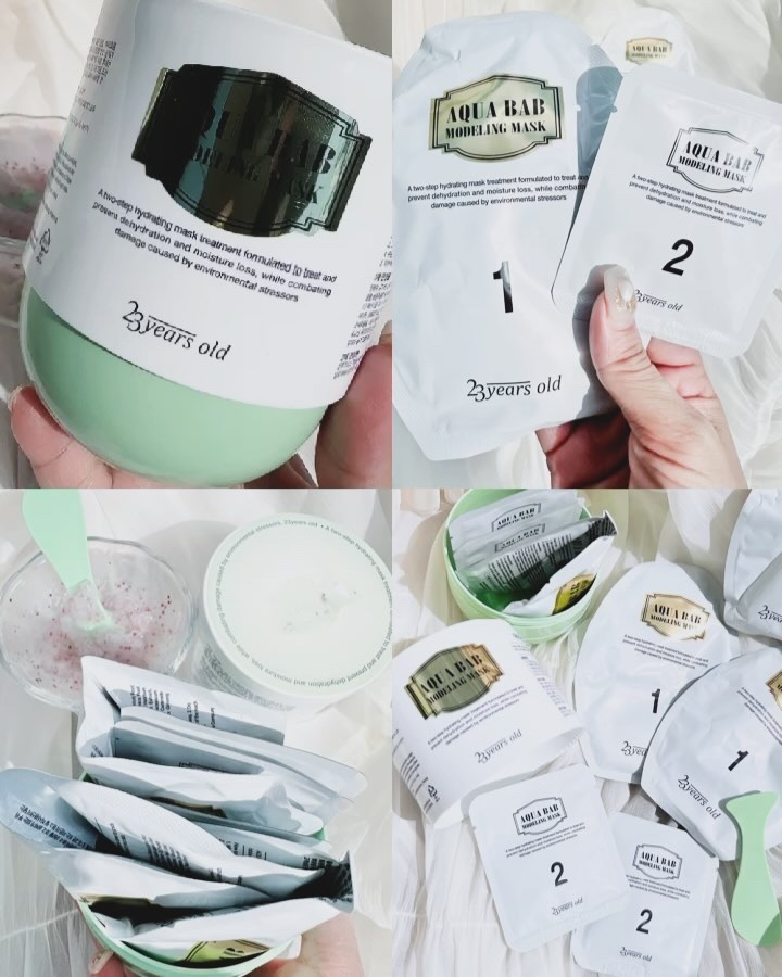 アクアバムモデリングマスク/23years old/洗い流すパック・マスクを使ったクチコミ（2枚目）