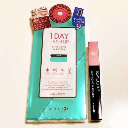 1DAY LASH UP シルキーロングマスカラa/K-パレット/マスカラの人気ショート動画