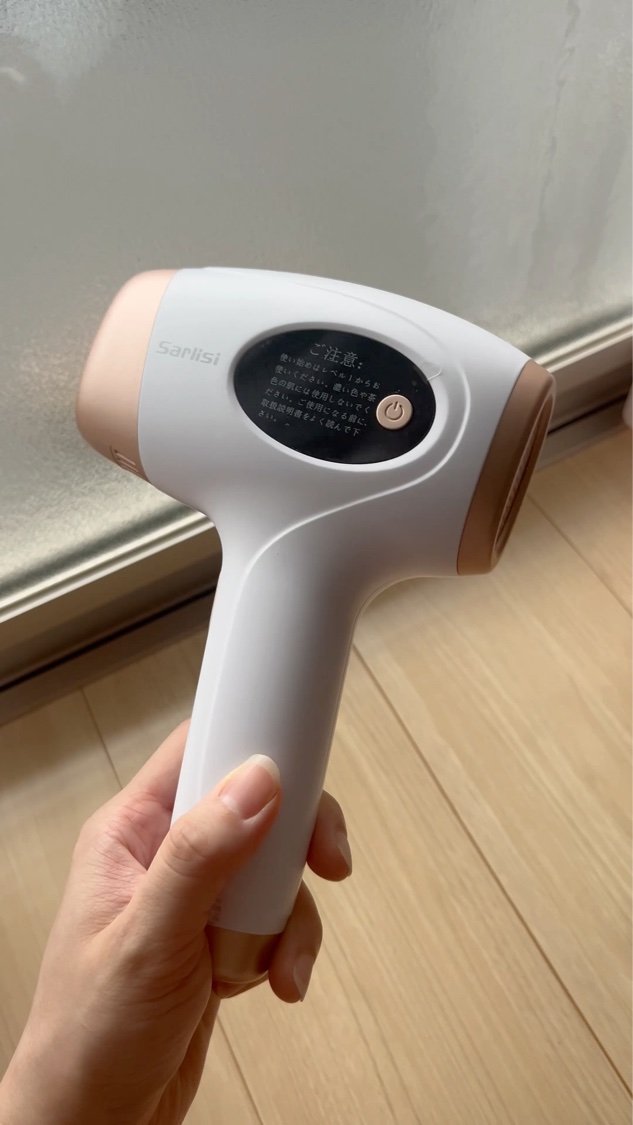 光脱毛器 VIO/Sarlisi/家庭用脱毛器の動画クチコミ3つ目
