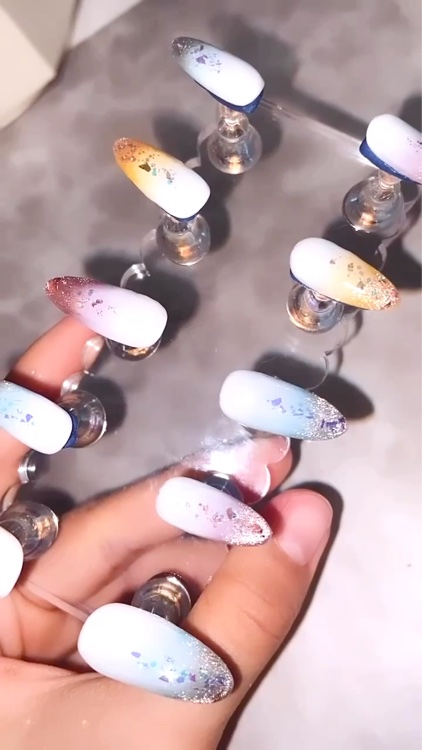 ジェルネイル（ライト対応）/セリア/ジェルネイルを使ったクチコミ（2枚目）