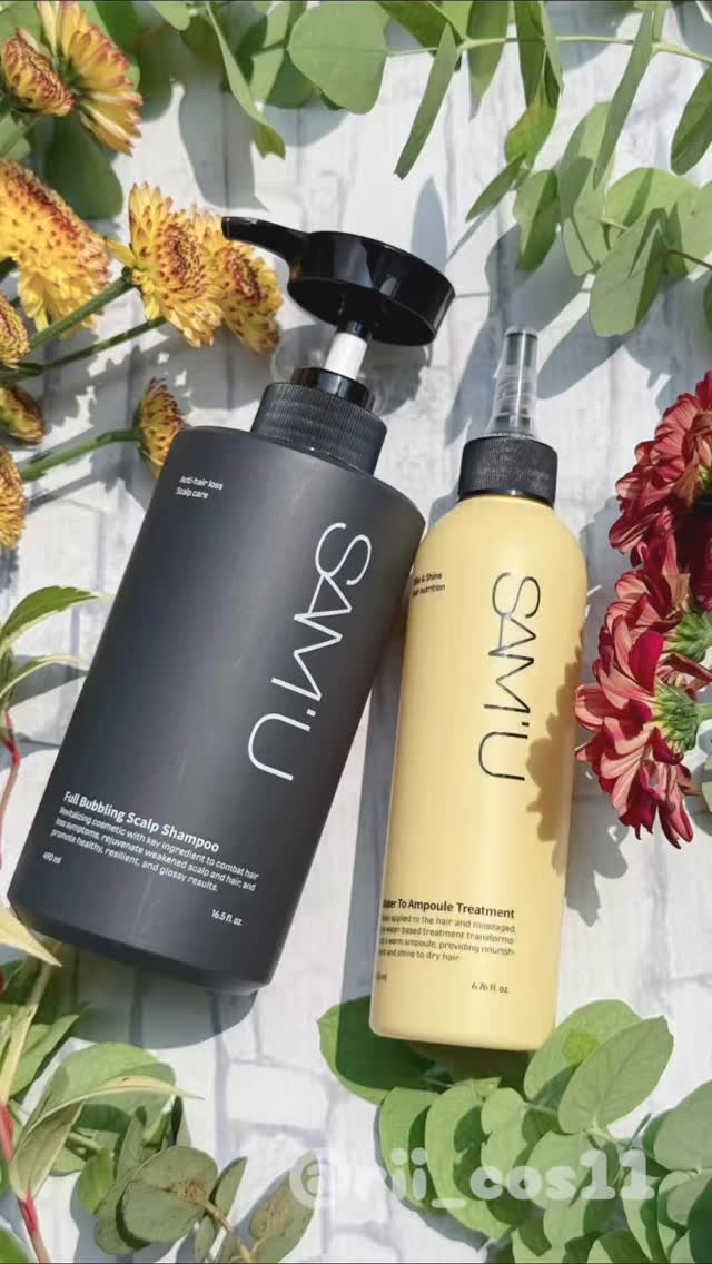 ウォータートゥーアンプルトリートメント/SAM'U/アウトバストリートメントの人気ショート動画