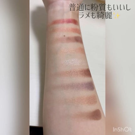 UR GLAM BLOOMING EYE COLOR PALETTE/U R GLAM/アイシャドウパレットを使ったクチコミ(4枚目)