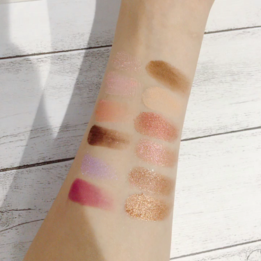 Paris EDIT Eye Shadow Palette/VISEART/アイシャドウパレットを使ったクチコミ（4枚目）