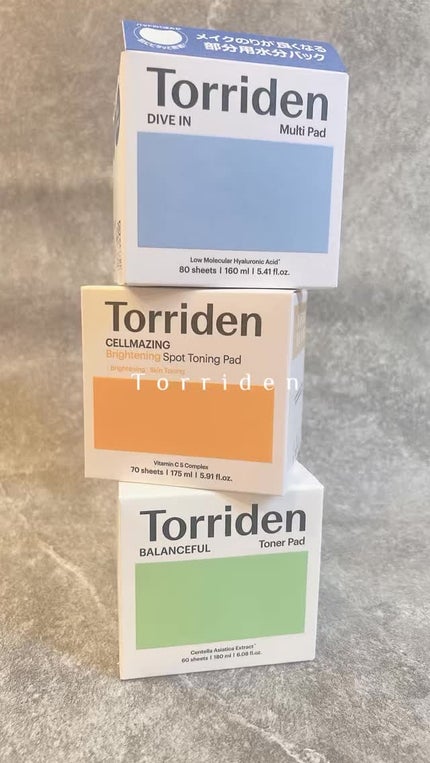 バランスフル シカトナーパッド/Torriden/トナーパッドの人気ショート動画