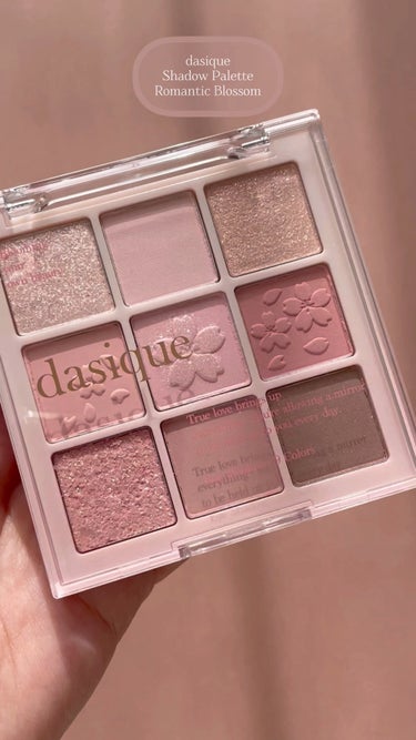 ❀* ❀。. ✿ * ❀ ｡* ❀ ❀ * .❀ ｡ ✿ * ❀ ❀ ｡ ✿ *  。 ° 。 ❀

❁ dasique
Shadow Palette
Romantic Blossom

dasique