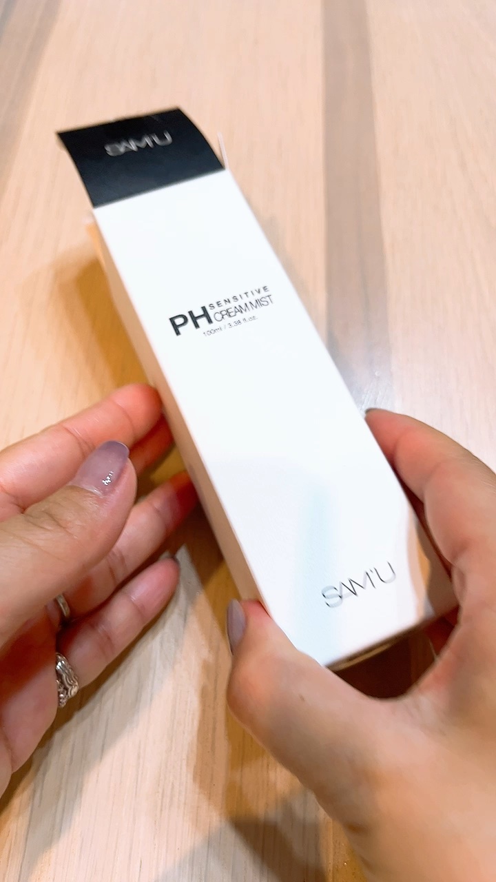 PHセンシティブクリームミスト/SAM'U/ミスト状化粧水を使ったクチコミ（1枚目）