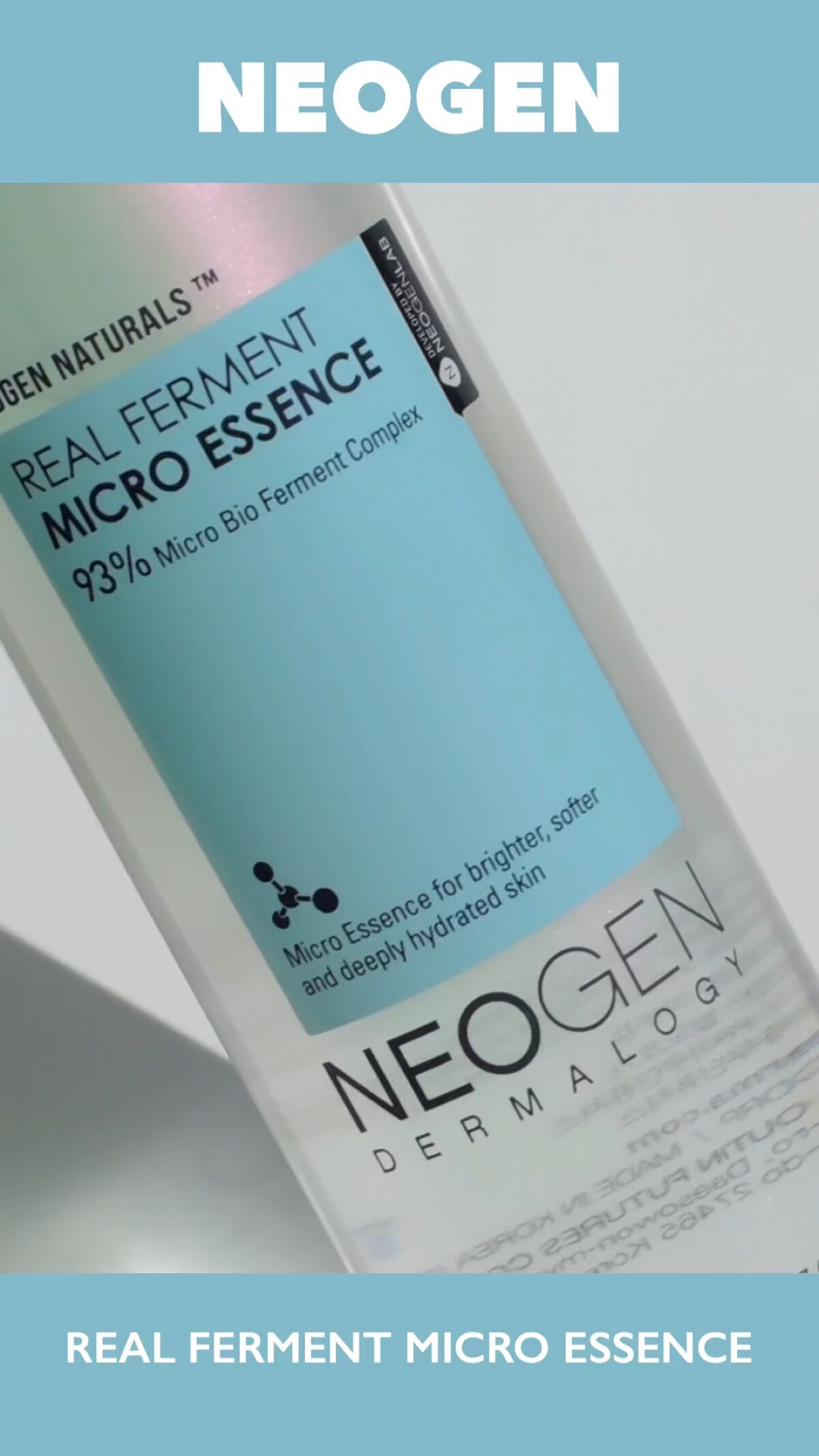 リアルファーメントマイクロ エッセンス/NEOGEN/ブースター・導入液を使ったクチコミ（1枚目）