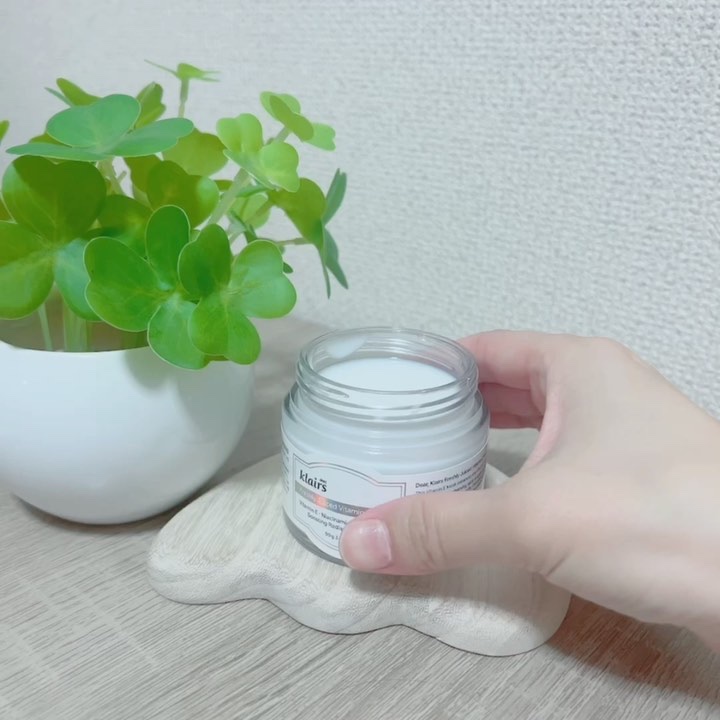 フレッシュリージュースドビタミンEマスク(90g)/Klairs/フェイスクリームを使ったクチコミ（2枚目）