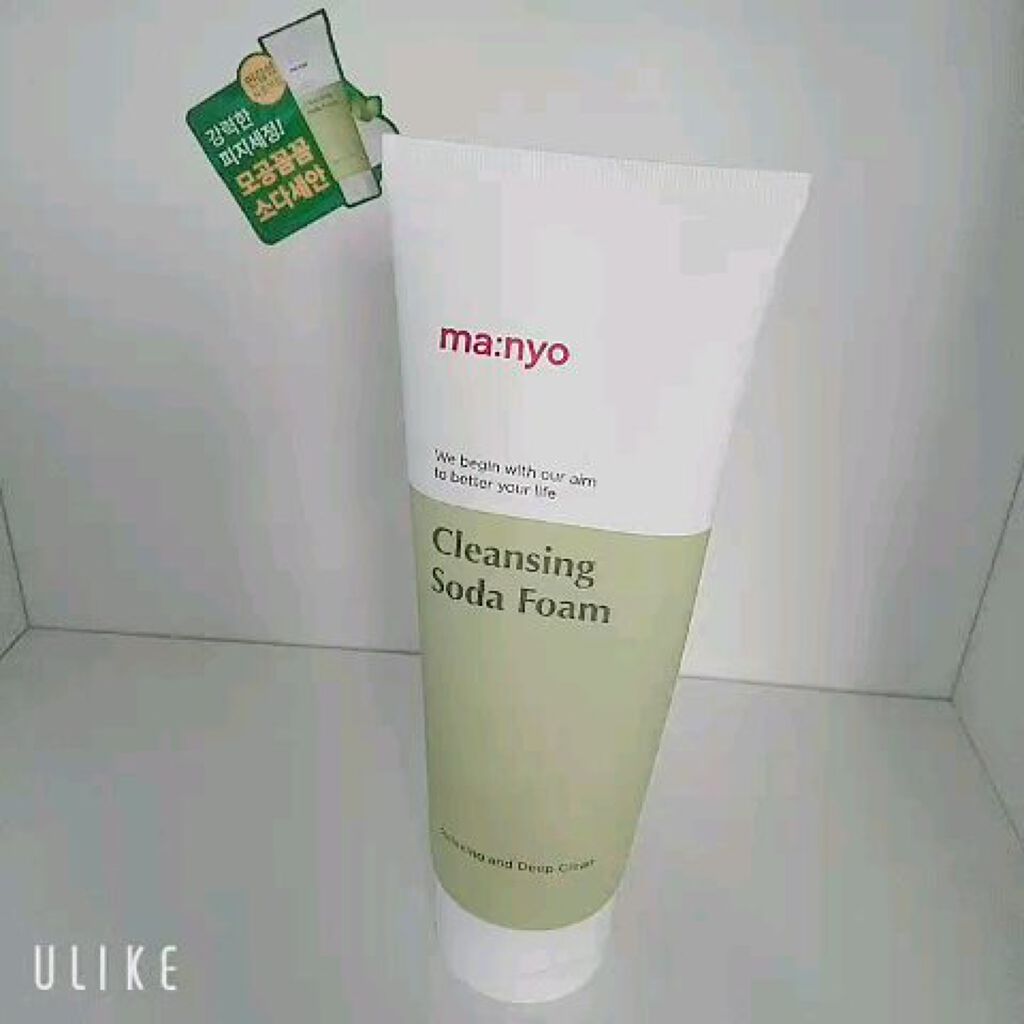 ソーダ洗顔料/manyo/洗顔フォームを使ったクチコミ（1枚目）