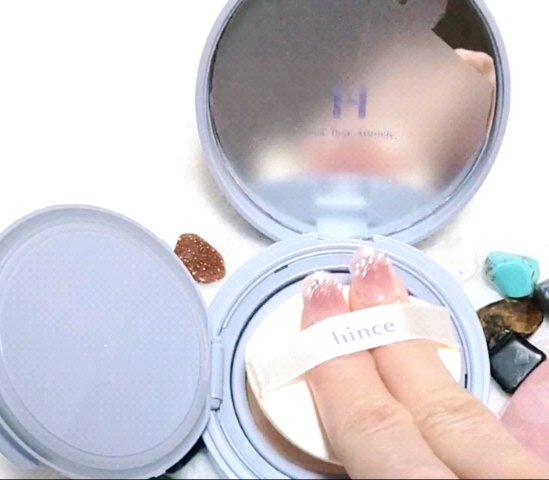 セカンドスキンメッシュマットクッション/hince/クッションファンデーションを使ったクチコミ（3枚目）